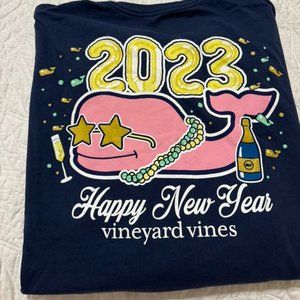 Vineyard Vines New Years Shirt